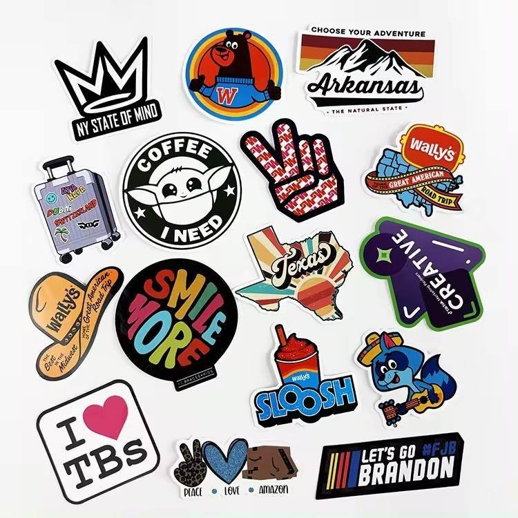 Promotional sticker assortment
