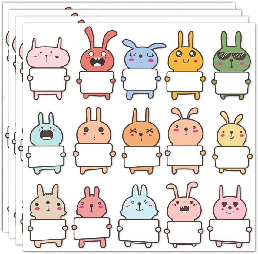 Cute rabbit sticker sheets