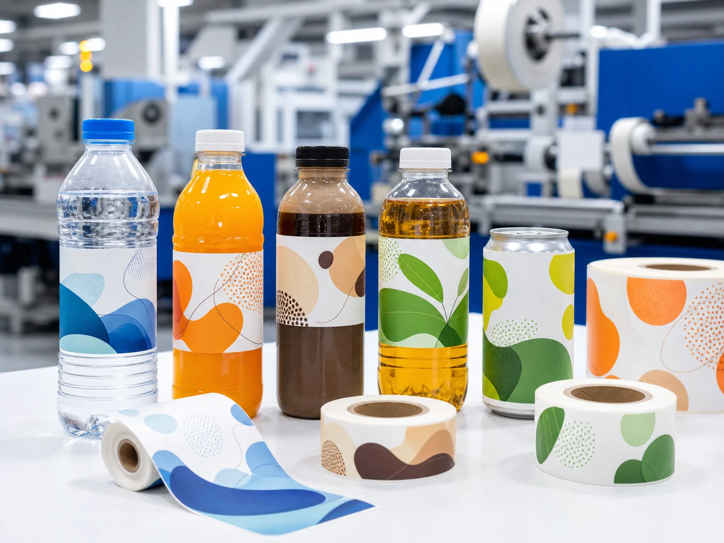 Custom beverage labels for bottles and cans