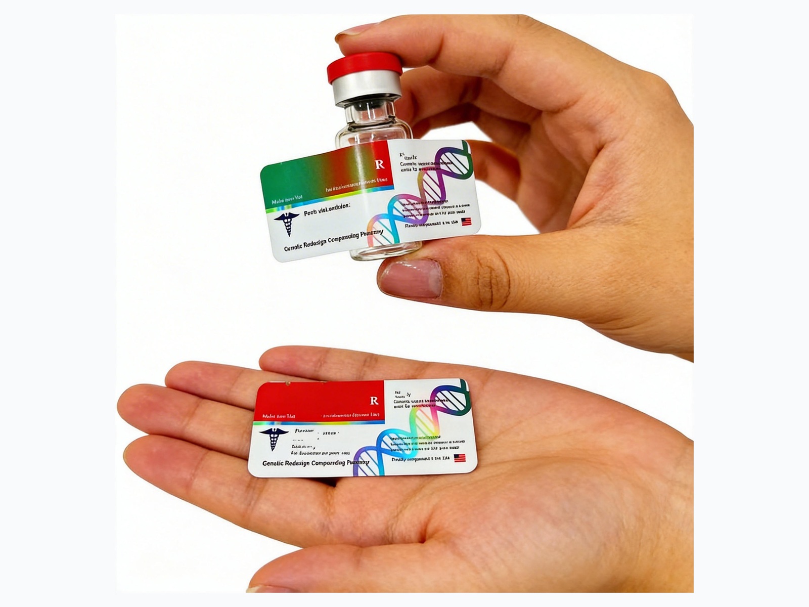 Handheld Holographic Vial Labels