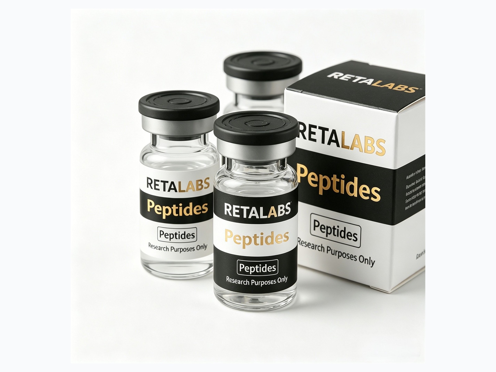 Black Gold Vial Box Set