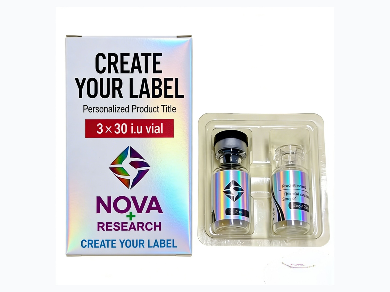 Nova Holographic Vial Box Set